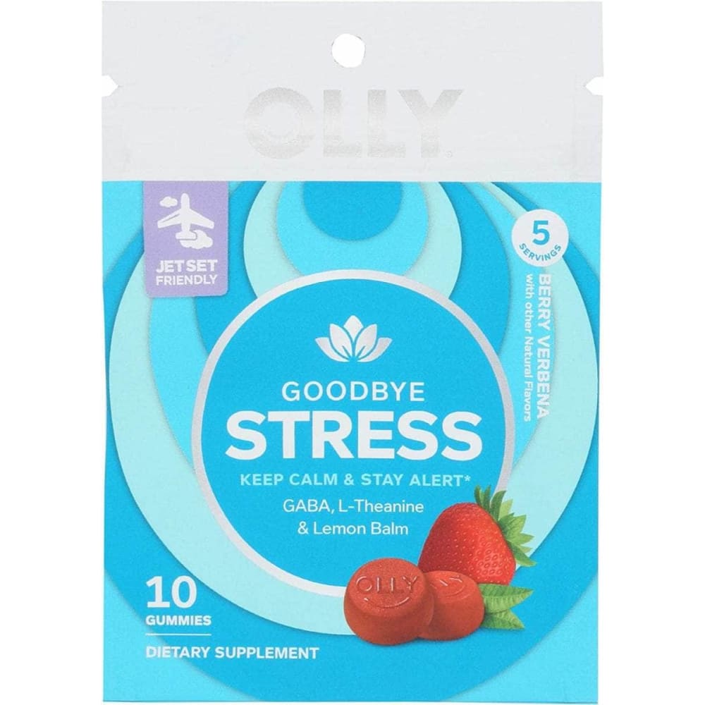 OLLY Herbs & Homeopathic > HOMEOPATHIC MEDICINES > HOMEOPATHIC MEDICINE STRESS & SLEEP OLLY Goodbye Stress, 10 ea