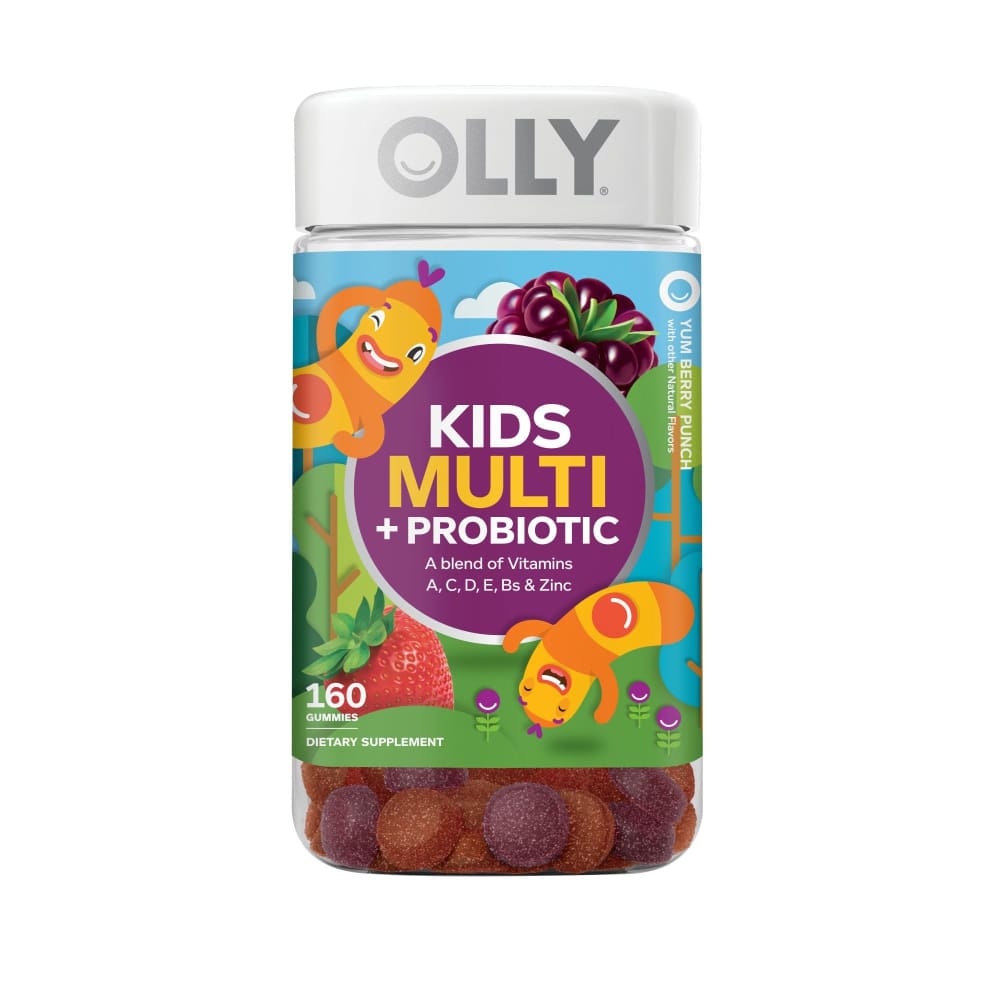 Olly Kid’s Multi with Probiotic Gummies - Berry Punch 160 ct. - OLLY