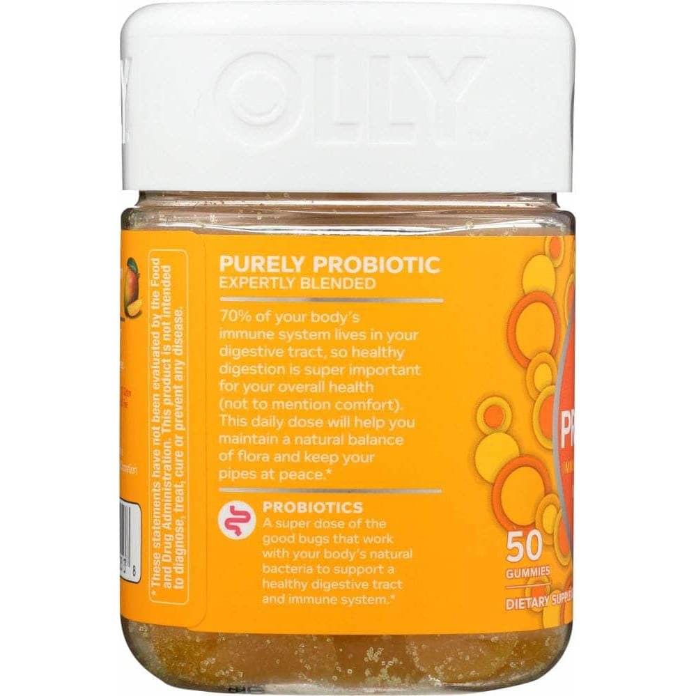 OLLY Olly Probiotic Tropical Mango Supplement, 50 Ea