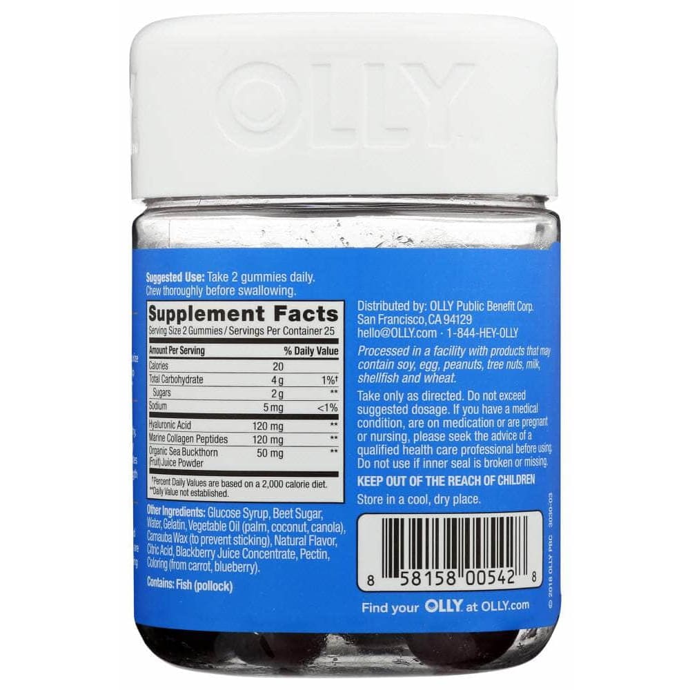 Olly Olly Supplement Vibrant Skin, 50 ea