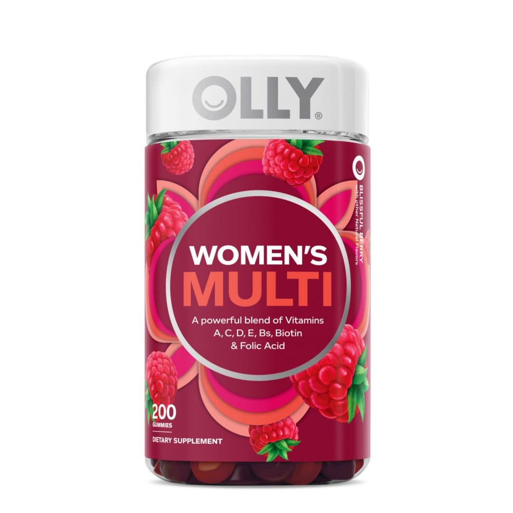 OLLY Women’s Multivitamin Gummy Health & Immune Support Berry (200 ct.) - Multivitamins - OLLY