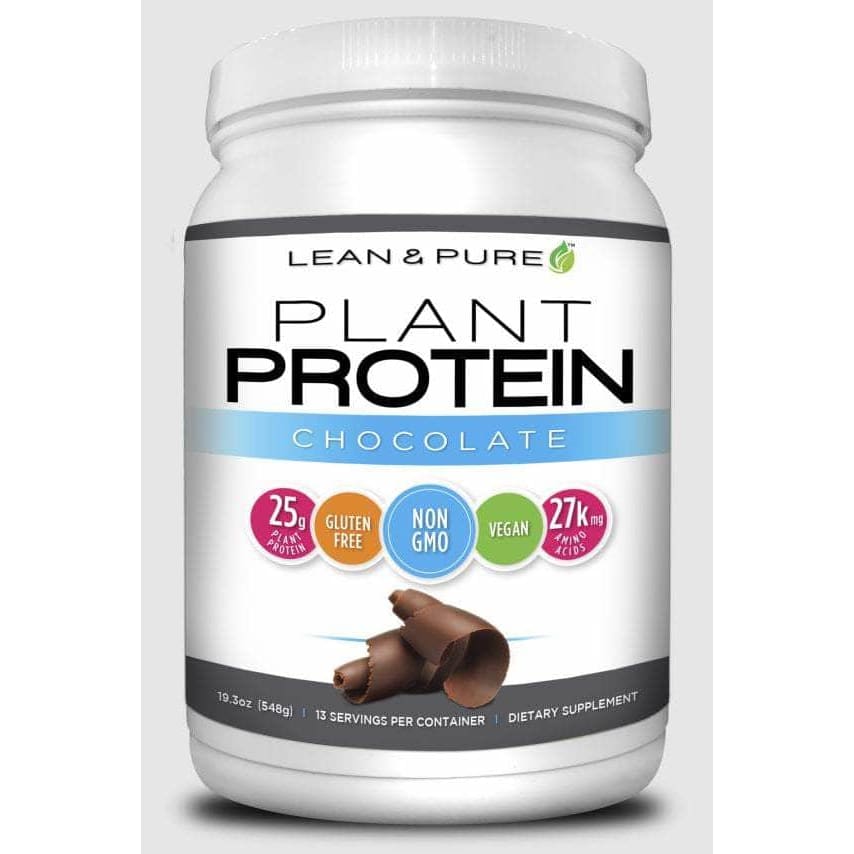 OLYMPIAN LABS Vitamins & Supplements > Protein Supplements & Meal Replacements OLYMPIAN LABS: Lean and Pure Plant Protein Chocolate, 548 gm