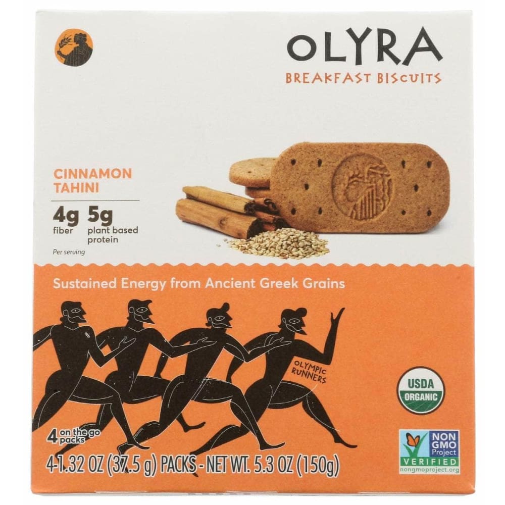 OLYRA Grocery > Snacks > Cookies OLYRA Breakfast Biscuits Cinnamon Tahini, 5.3 oz