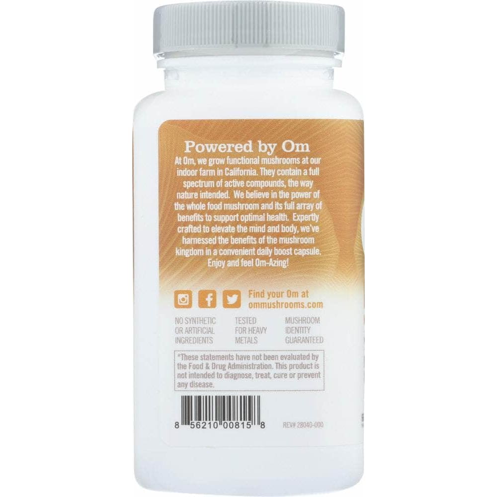 Om Om Mushroom Superfood Lion'S Mane, 90 Cp