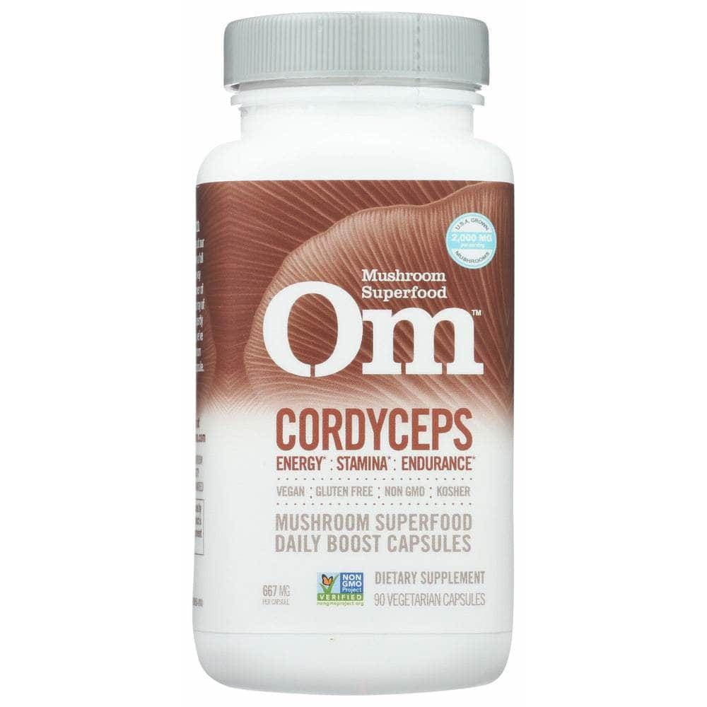 Om Om Mushroom Superfoods Cordyceps Dietary Supplements, 90 Cp