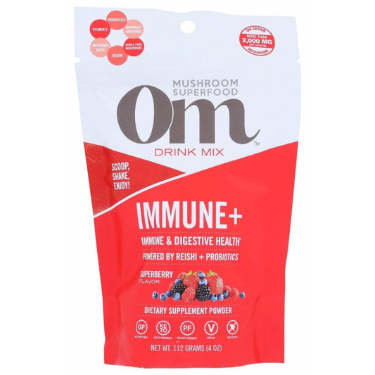 OM MUSHROOMS Om Mushrooms Immune+ Berry, 4 Oz