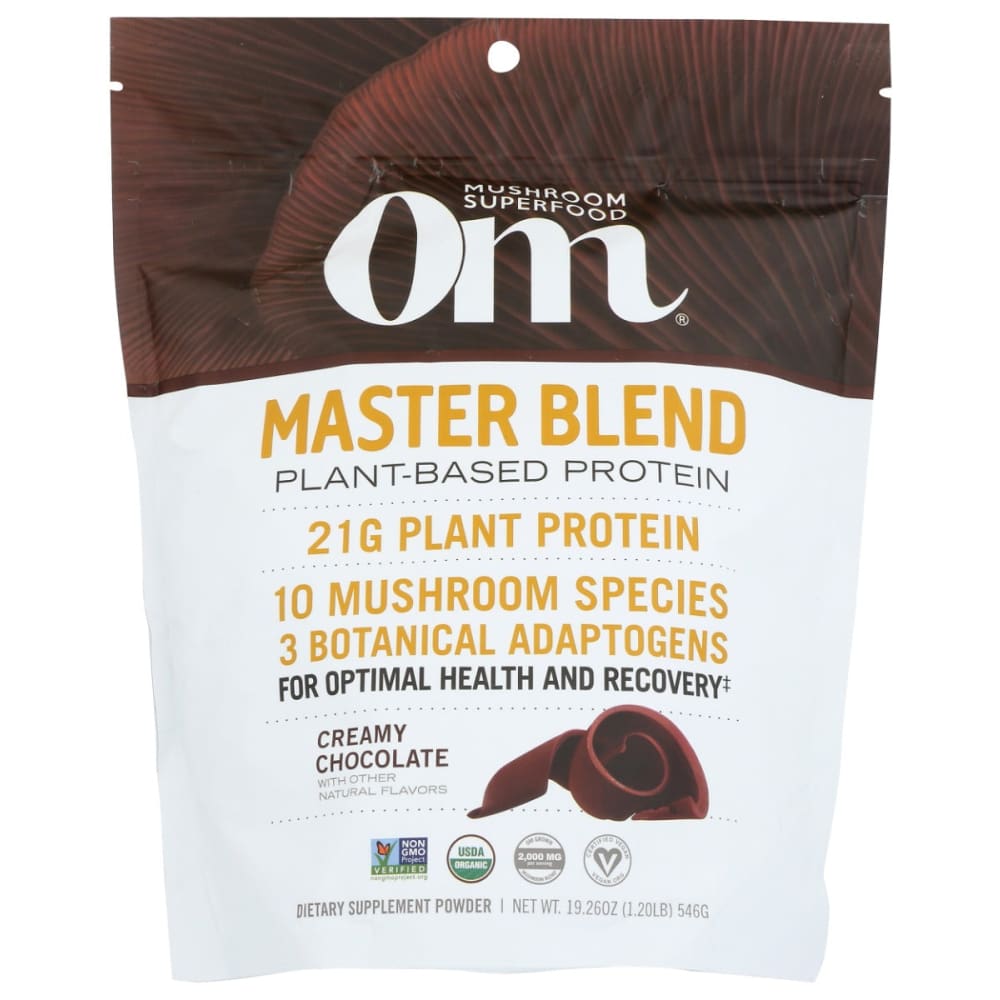OM MUSHROOMS: Mushroom Prtn Pwdr Org 19.26 OZ - Vitamins & Supplements > Miscellaneous Supplements - OM MUSHROOMS