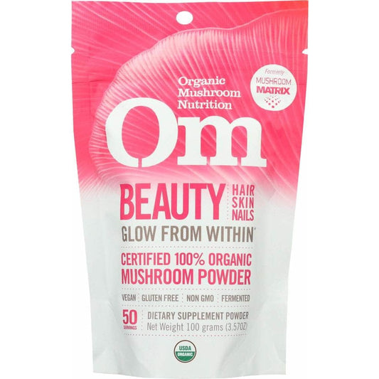 OM ORGANIC MUSHROOM NUTRITION Om Organic Mushroom Nutrition Beauty Matrix, 100 Gm