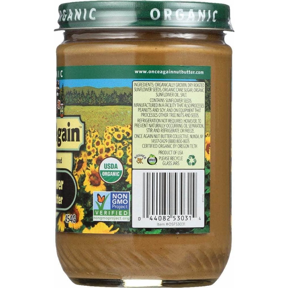 Once Again Once Again Organic Sunflower Seed Butter, 16 oz