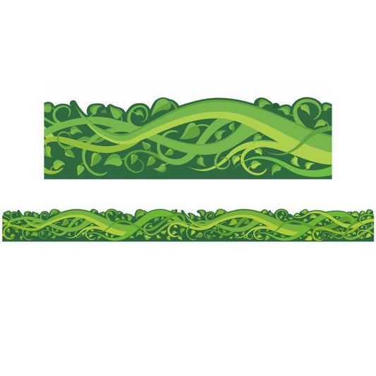 Once Upon A Dream Vines Trim Extra Wide Die-Cut (Pack of 10) - Border/Trimmer - Eureka