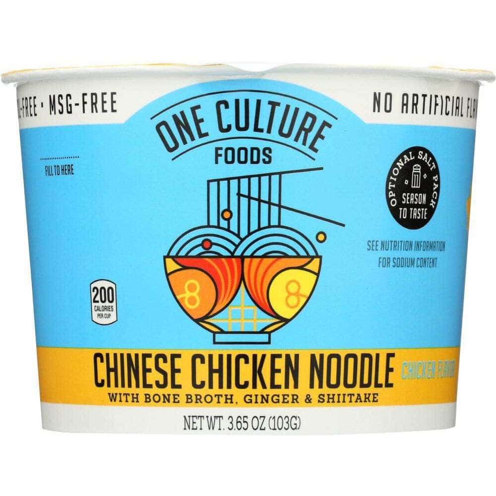 One Culture Foods One Culture Foods Chinese Chicken Noodle, 3.65 oz