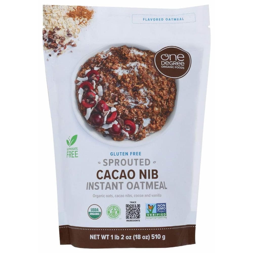 ONE DEGREE ONE DEGREE Org Oats Sprtd Cacao Nib, 18 oz