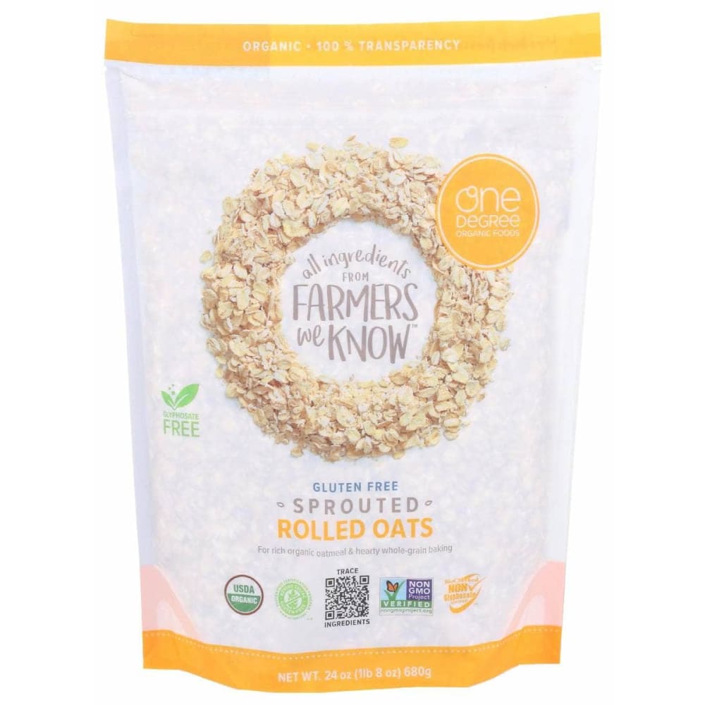 ONE DEGREE ONE DEGREE Organic Sprouted Rolled Oats, 24 oz