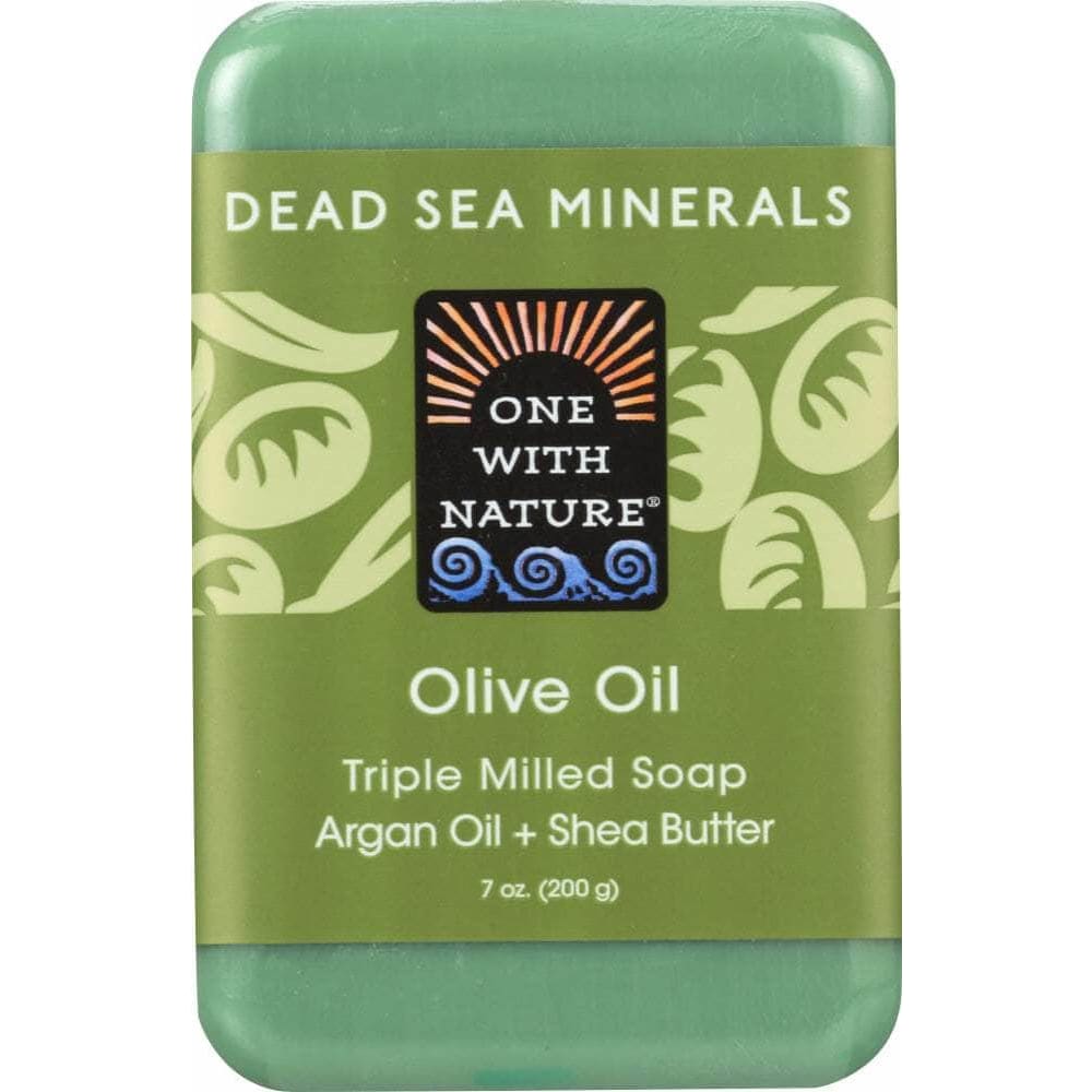 One With Nature One With Nature Olive with Dead Sea Minerals Soap Bar, 7 oz