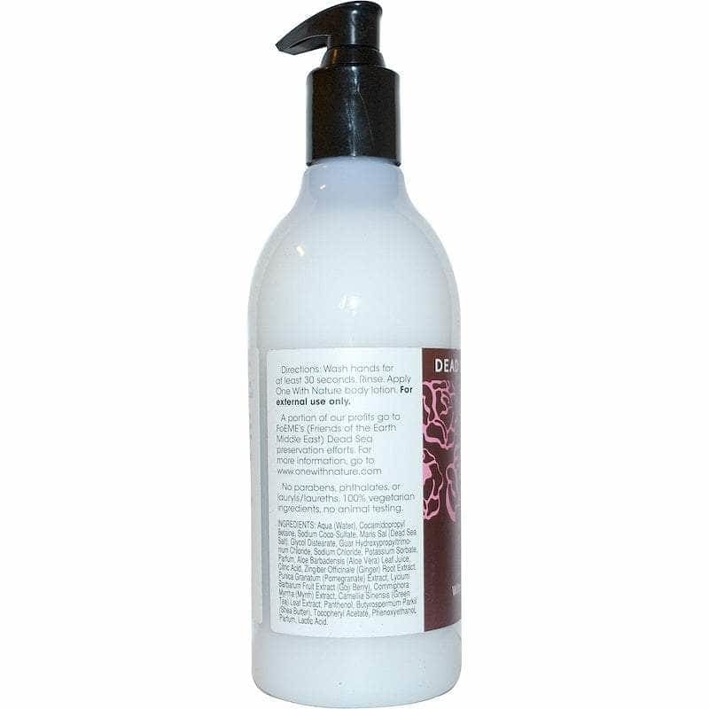 ONE WITH NATURE One With Nature Rose Petal Hand Wash With Dead Sea Minerals, 12 Fl Oz
