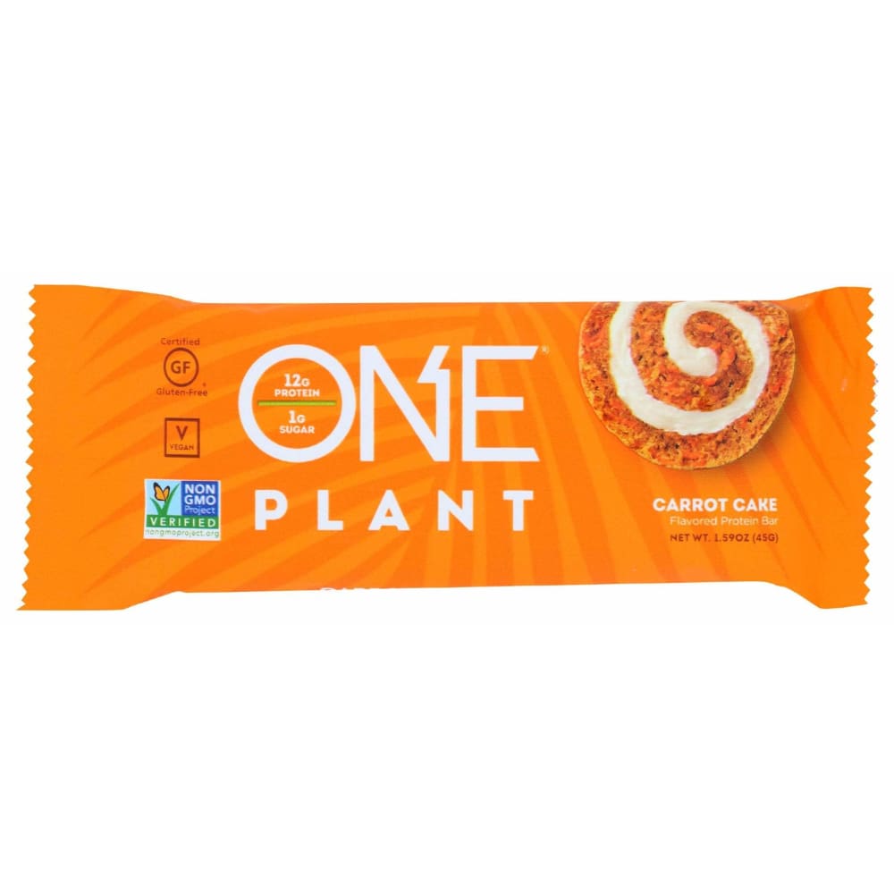 ONEBAR Onebar Bar Plnt Bsd Carrot Cake, 45 Gm
