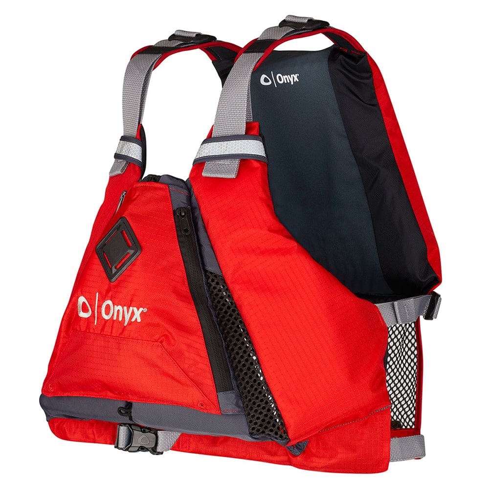 Onyx Movevent Torsion Vest - Red - Medium/ Large - Paddlesports | Life Vests,Marine Safety | Personal Flotation Devices - Onyx Outdoor