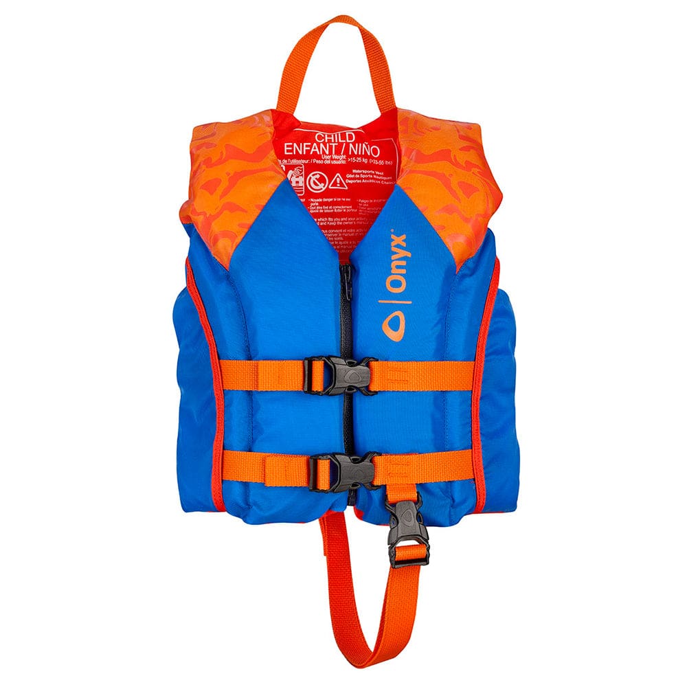 Onyx Shoal All Adventure Child Paddle & Water Sports Life Jacket - Orange - Marine Safety | Personal Flotation Devices - Onyx Outdoor