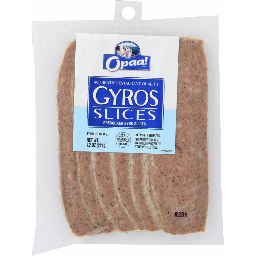 Opaa! Opaa Pre-Cooked Gyro Slices, 7.2 oz