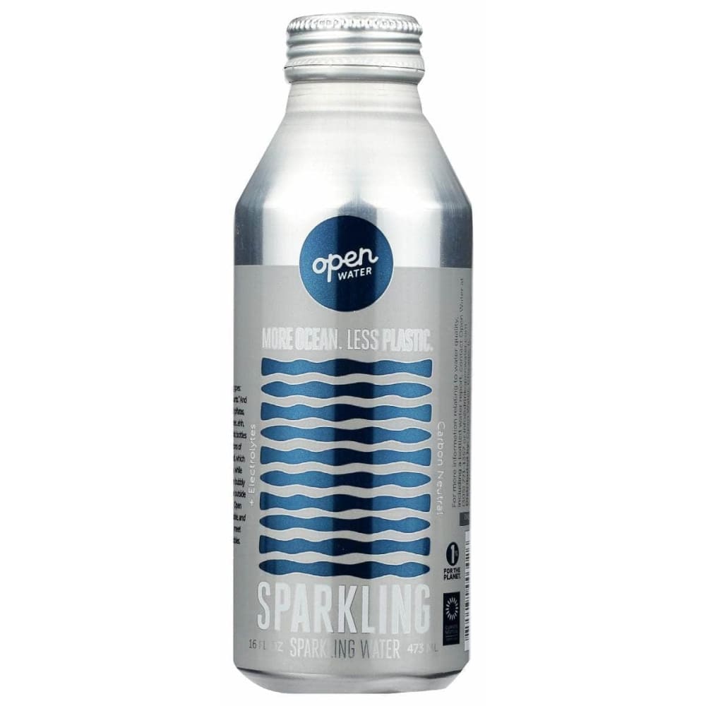 OPEN WATER Grocery > Beverages > Water > Sparkling Water OPEN WATER: Water Sparkling Purified,16 fo