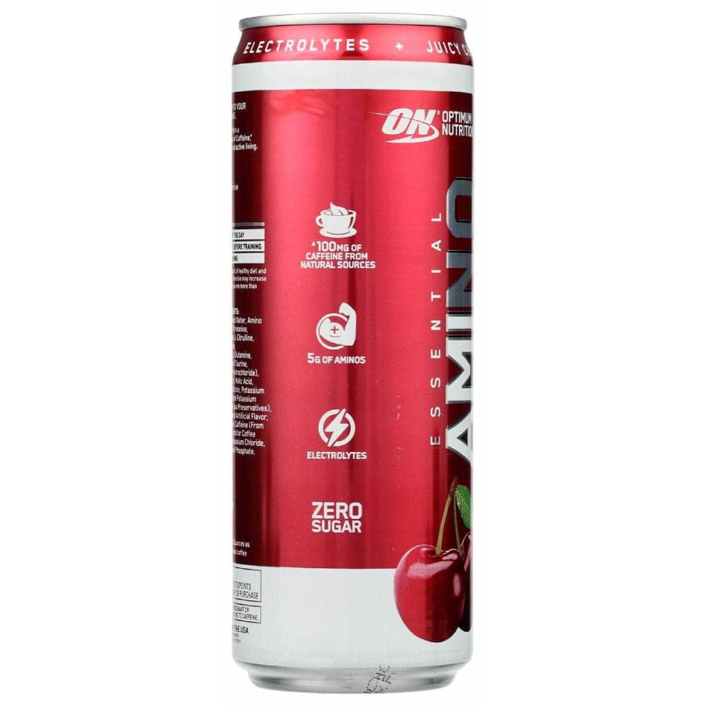 OPTIMUM NUTRITION Grocery > Beverages > Energy Drinks OPTIMUM NUTRITION: Amino Energy Rtd Cherry, 12 fo