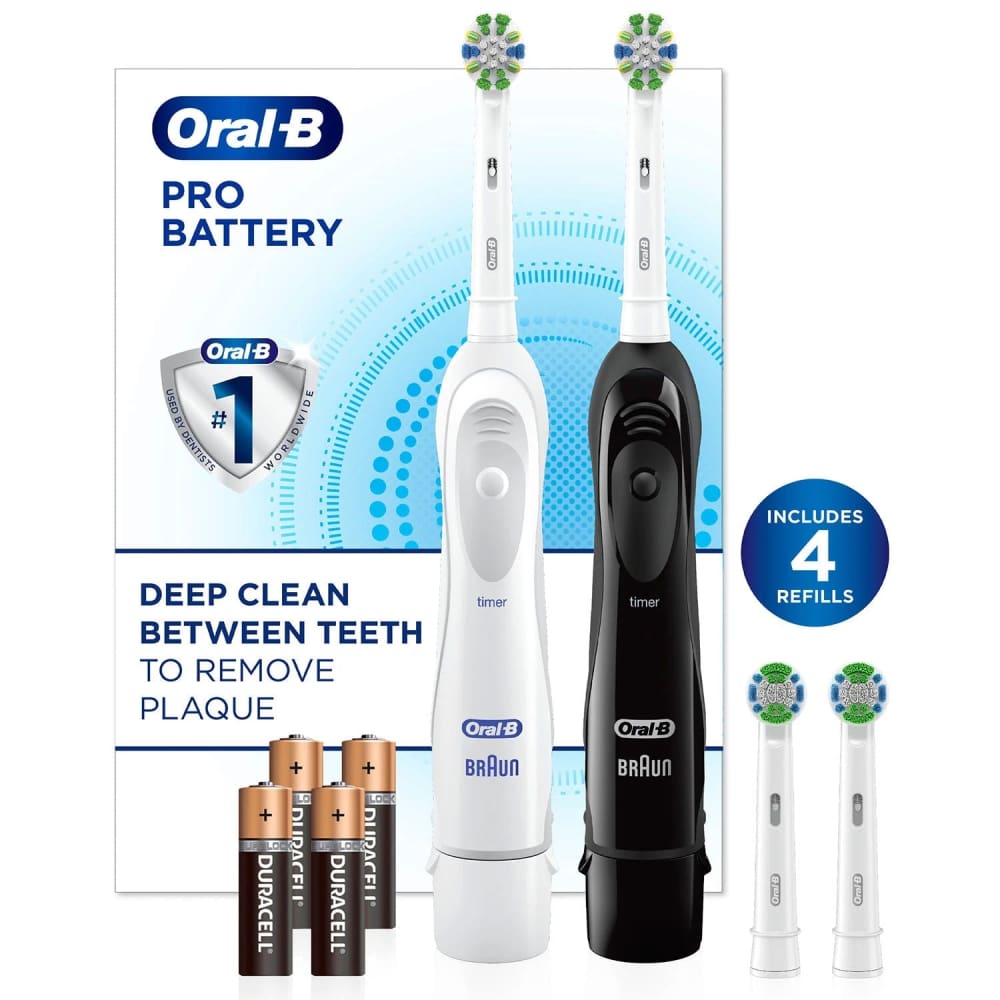 Oral-B Pro Advantage Battery Powered Toothbrush (2 pk.) - Toothbrushes - Oral-B