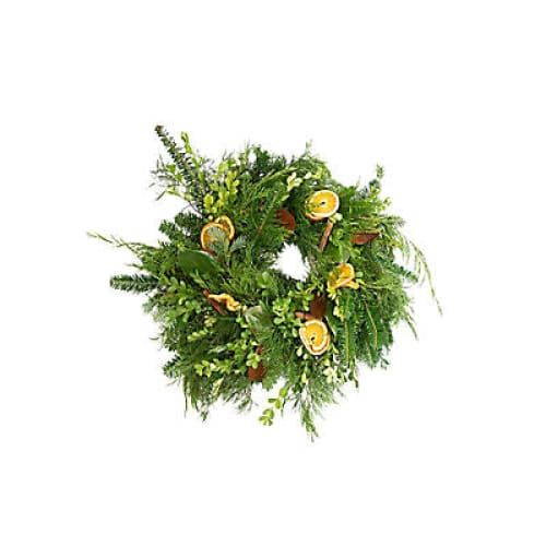 Orange Spice Wreath and Garland - Home/Grocery/Specialty Shops/New To Grocery/ - InBloom