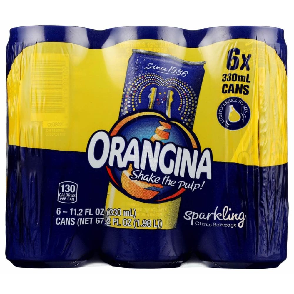 ORANGINA Grocery > Beverages > Juices ORANGINA: Orangina 11.2Fo 6Pk Cans, 67.2 fo