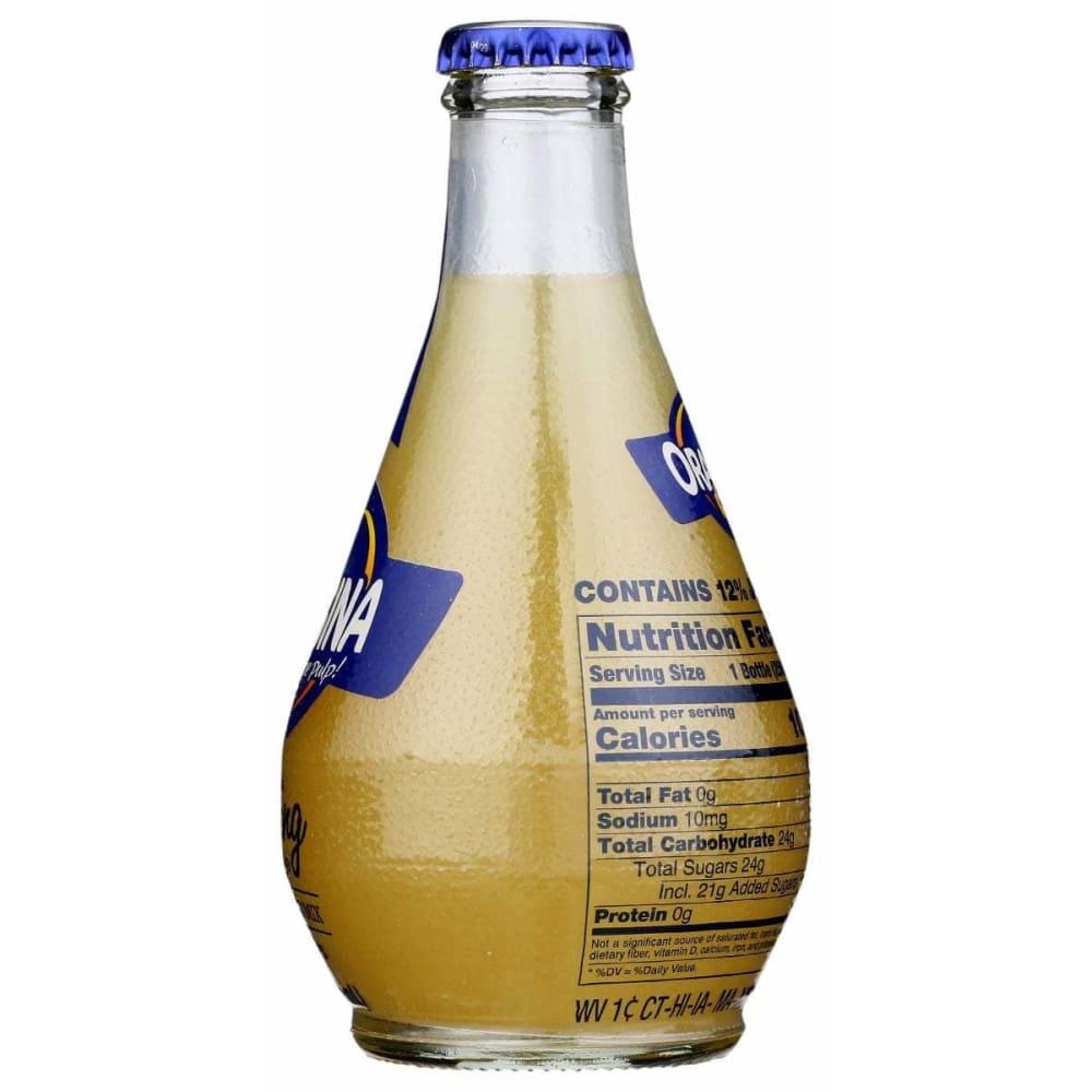 ORANGINA Grocery > Beverages > Juices ORANGINA: Orangina Sngl Serve Glass, 8.5 fo