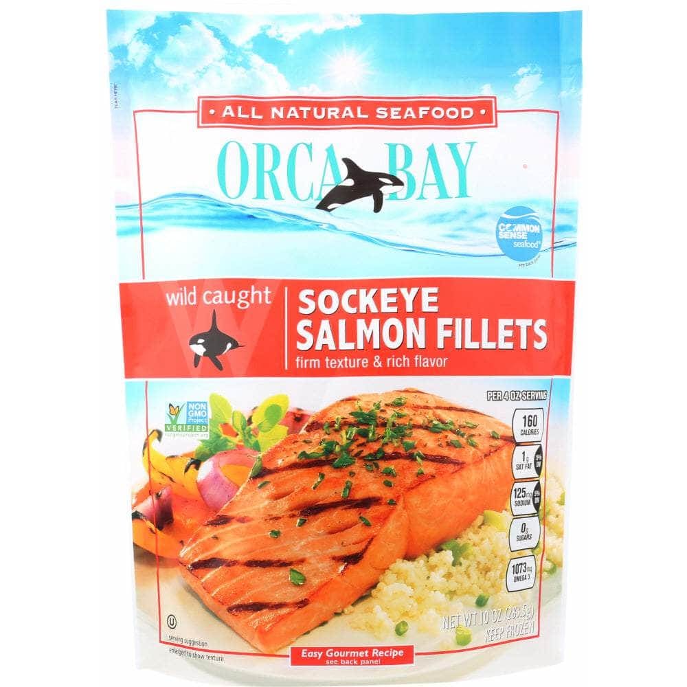Orca Bay Orca Bay Sockeye Salmon Fillets, 10 oz