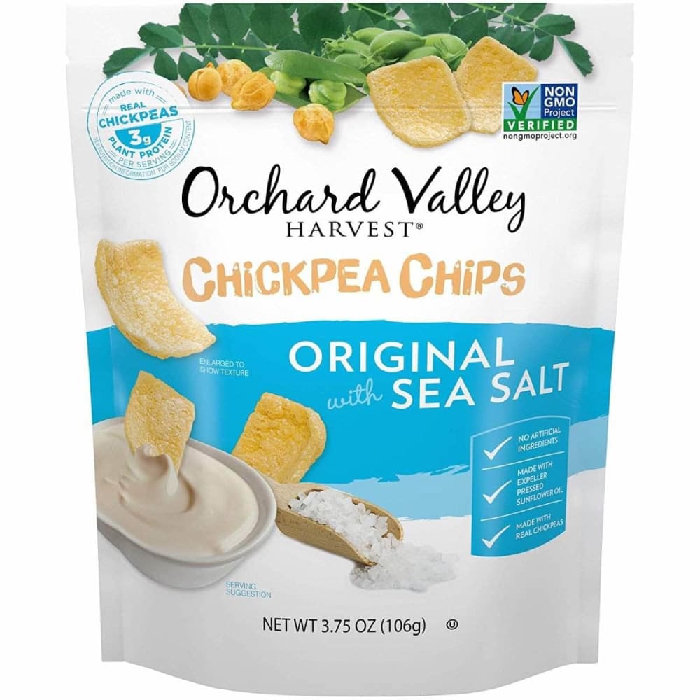 ORCHARD VALLEY HARVEST Orchard Valley Harvest Chip Chckpea Orignl Ssalt, 3.75 Oz