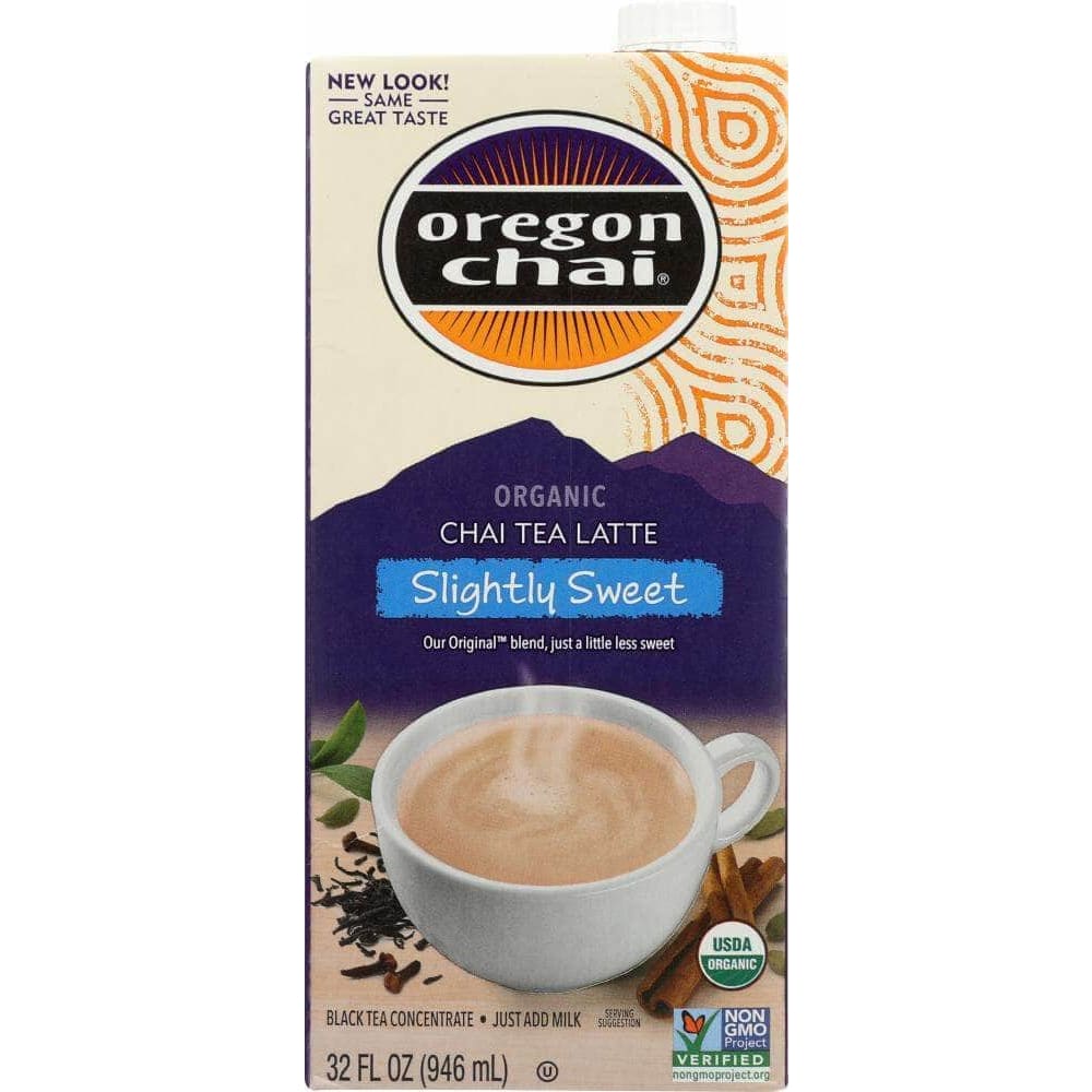 Oregon Chai Oregon Chai Slightly Sweet Original Chai Tea Latte Concentrate, 32 oz