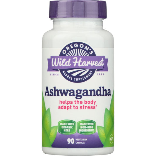 OREGONS WILD HARVEST: Ashwagandha Organic 90 cp - Health & Medicine > HERBAL SINGLES OTHER - OREGONS WILD HARVEST