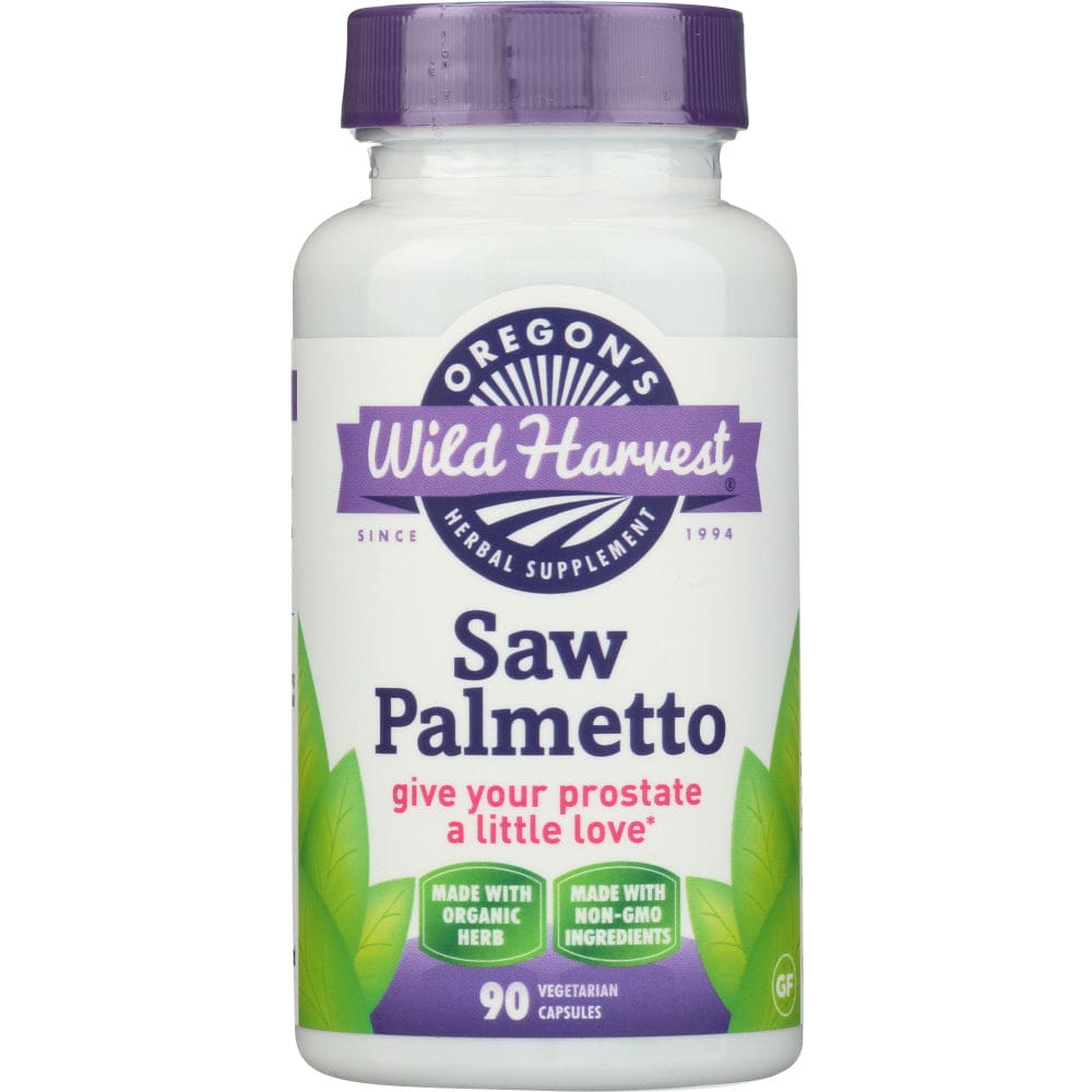 OREGONS WILD HARVEST: Organic Saw Palmetto 90 cp - Health & Medicine > HERBAL SINGLES MENS - OREGONS WILD HARVEST