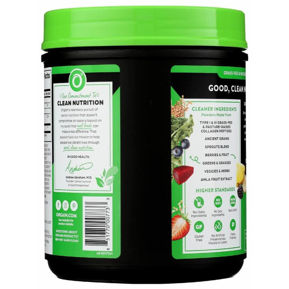 ORGAIN Orgain Collagen Superfood Pwdr, 16 Oz