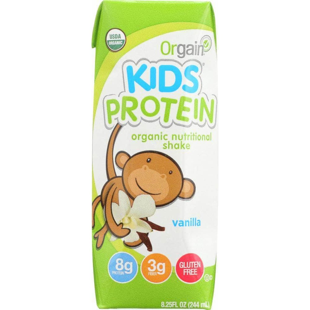 Orgain Orgain  Healthy Kids Organic Nutritional Shake Vanilla, 8.25 oz