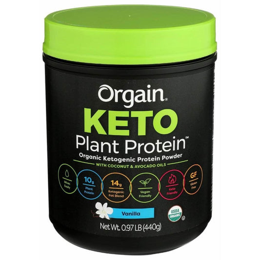 ORGAIN Orgain Keto Plant Protein Powder Vanilla, 0.97 Lb