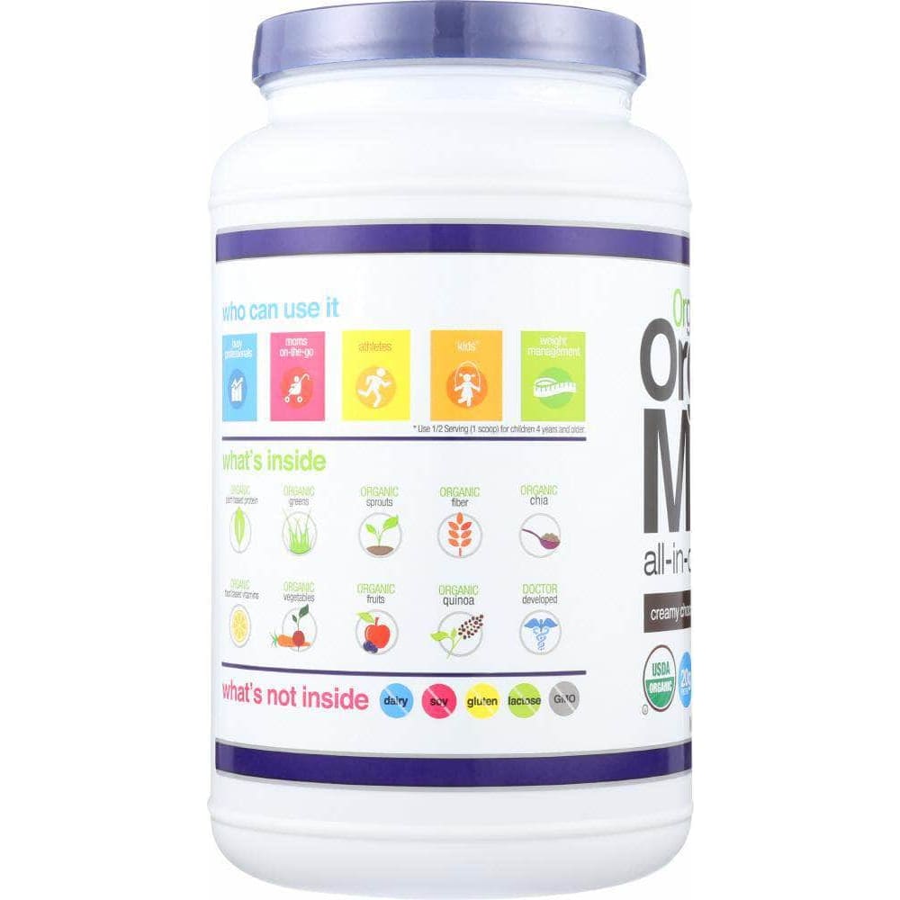 ORGAIN Orgain Organic Meal All-In-One Nutrition Creamy Chocolate Fudge, 2.01 Lb