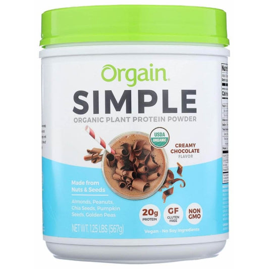 ORGAIN Orgain Protein Simple Pwdr Choc, 1.25 Lb