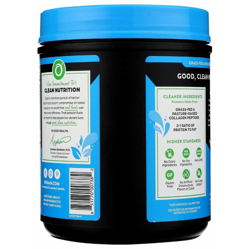 ORGAIN Orgain Prtn Collagen Pwdr Vnla, 0.88 Lb