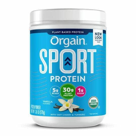 ORGAIN ORGAIN Sport Protein Pwdr Vnla, 1.26 lb