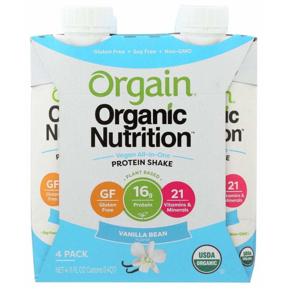 ORGAIN ORGAIN Vegan Prtn Rtd Vnla 4Pk, 44 fo