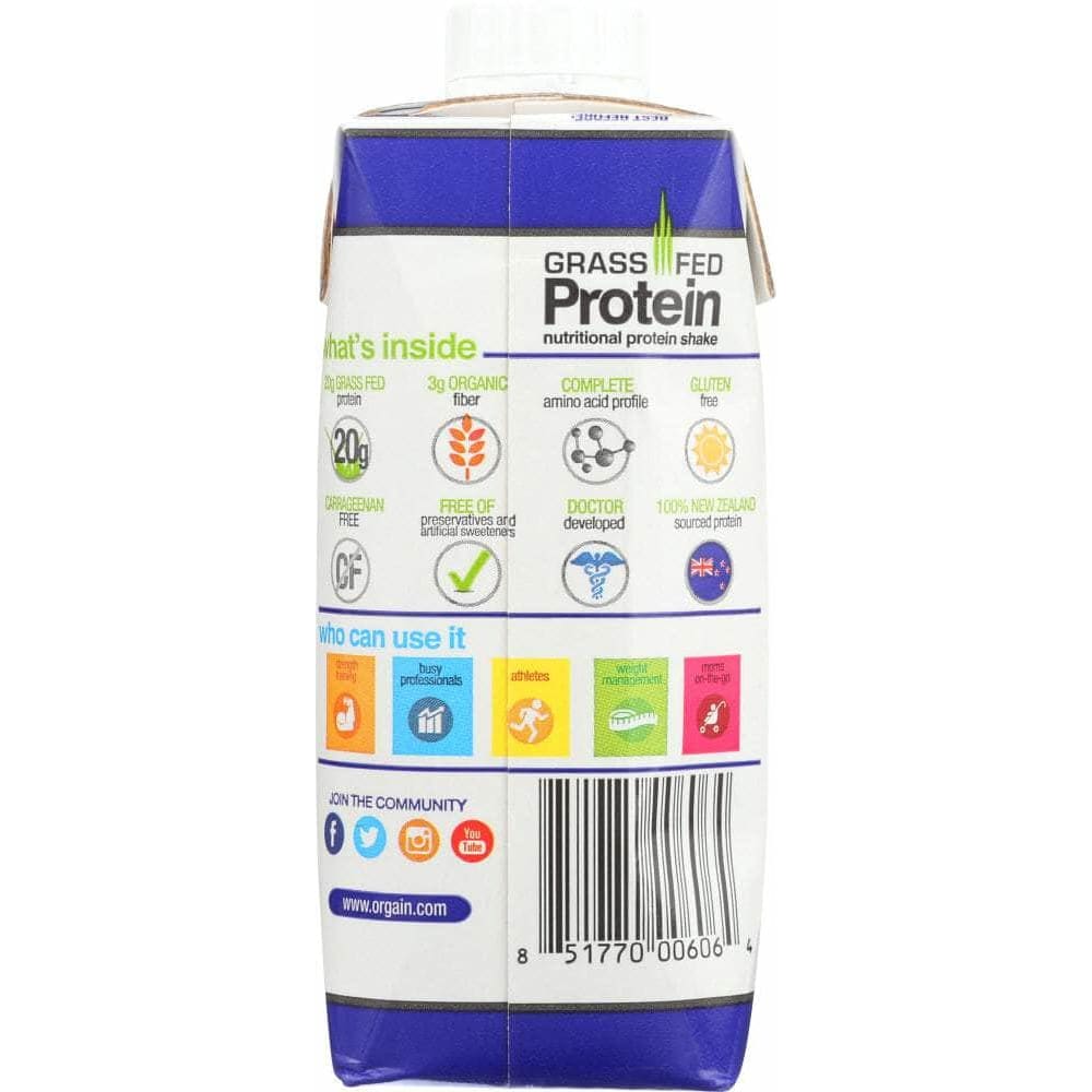 Orgain Orgain Whey Protein Shake Chocolate Fudge, 11 oz