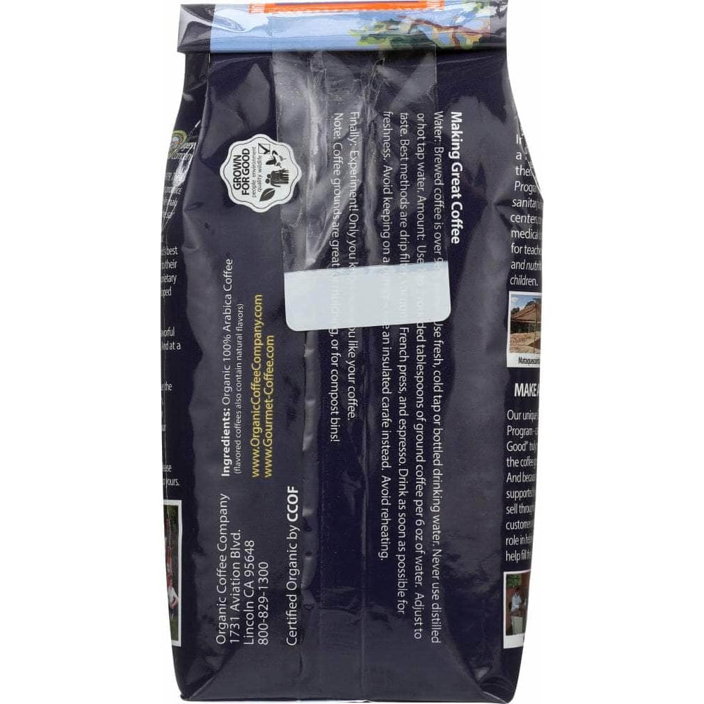 Organic Coffee Co Organic Coffee Co. Ground Coffee Gorilla Decaf, 12 oz