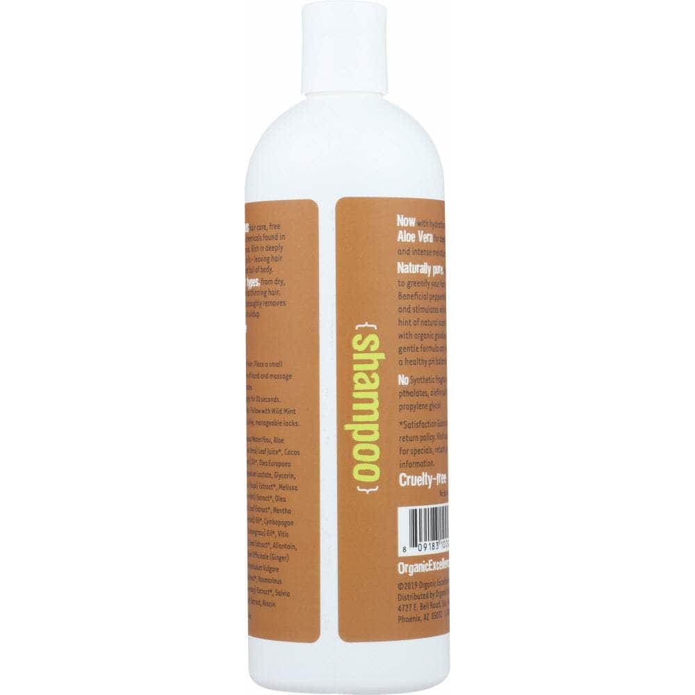 Organic Excellence Organic Excellence Revitalizing Hair Therapy Wild Mint Shampoo, 16 Oz