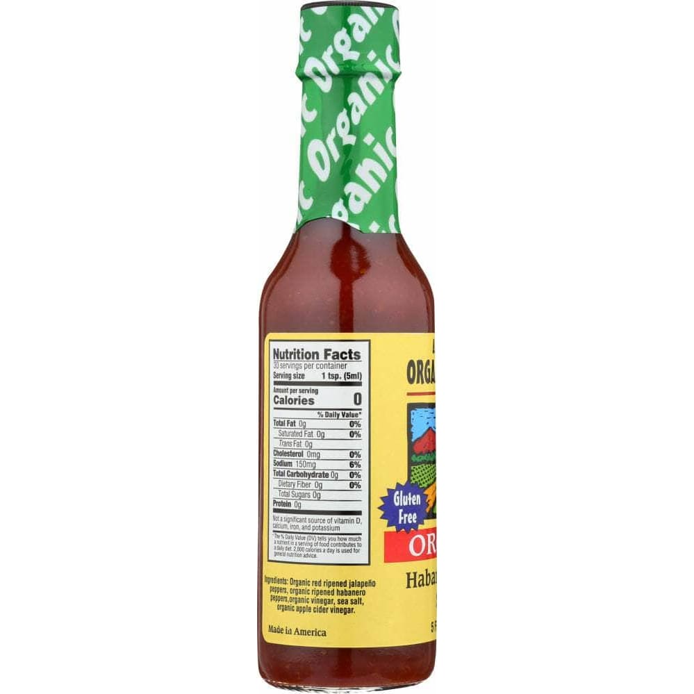 ORGANIC HARVEST FOODS Organic Harvest Foods Habanero Pepper Sauce, 5 Oz