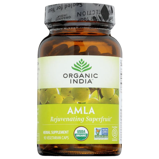 ORGANIC INDIA: Amla Rejuvenating Superfruit 90 cp - Vitamins & Supplements > Vitamins & Minerals - ORGANIC INDIA