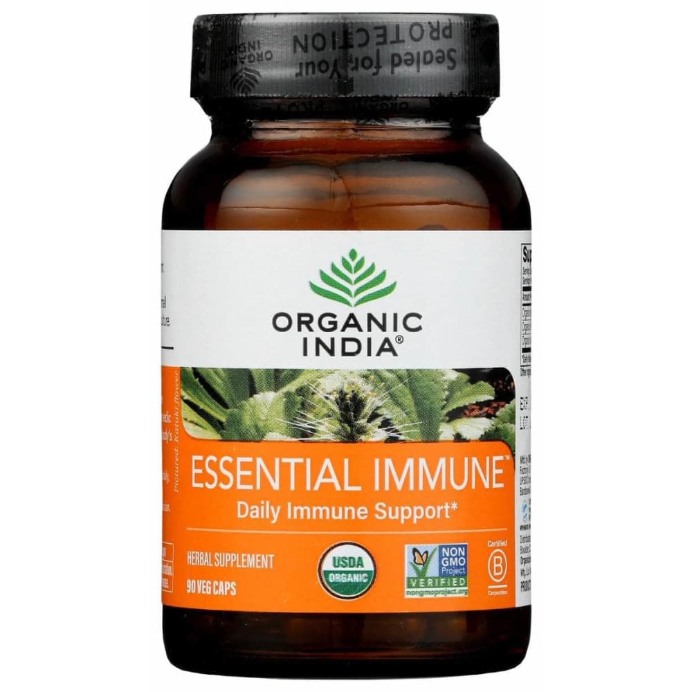 ORGANIC INDIA Organic India Essential Immune Cp, 90 Cp