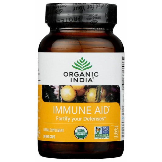 ORGANIC INDIA Organic India Immune Aid Cp, 90 Cp