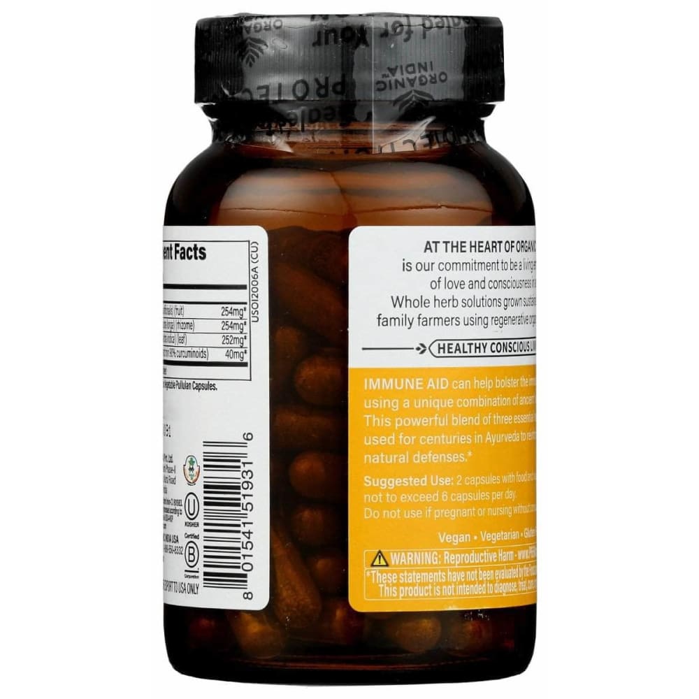 ORGANIC INDIA Organic India Immune Aid Cp, 90 Cp